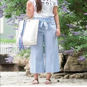 New banana republic wide leg pants